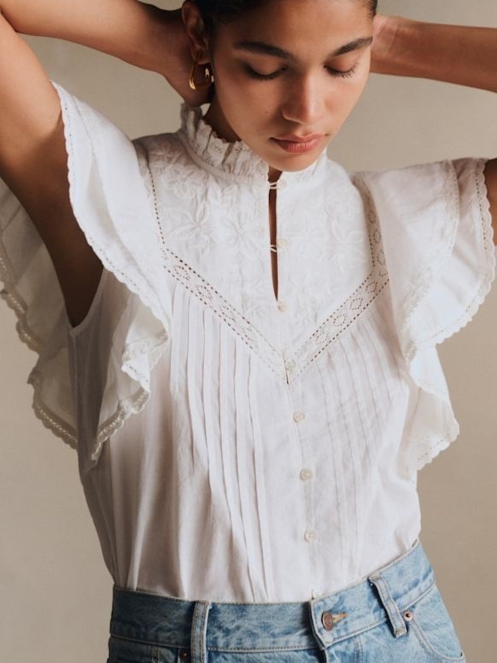 Sezane Deven Blouse